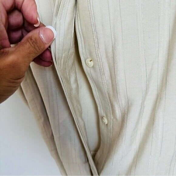 The Limited Women's Tie Front Shine Romper Size 10 NWT - Picture 8 of 14